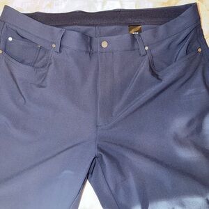 Greg Norman Shark Men's Navy Blue Golf Pants